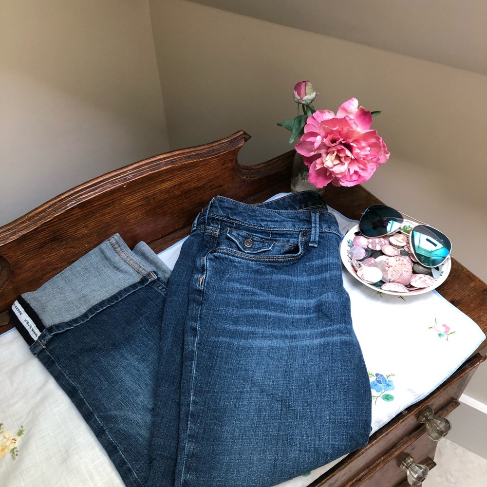 BANANA REPUBLIC size 6 crop jeans